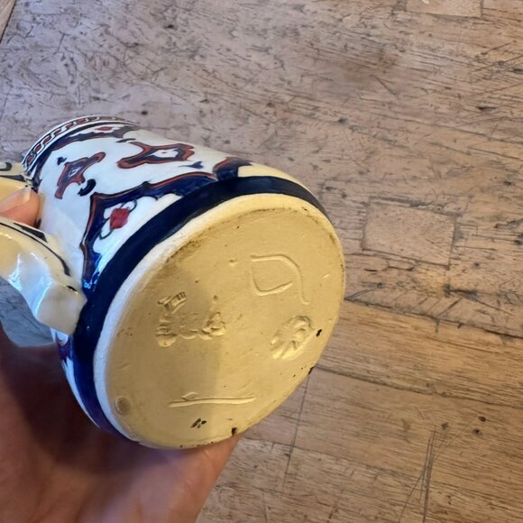 Hand-Painted Turkish Iznik-Style Ceramic Mug | Artisan Pottery - Picture 9 of 9